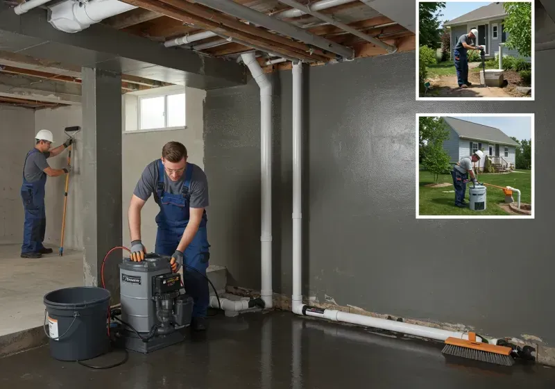 Basement Waterproofing and Flood Prevention process in El Campo, TX